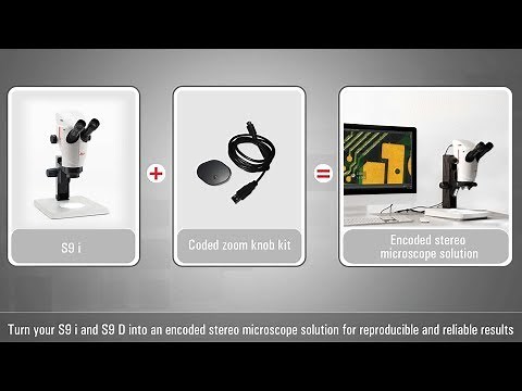 Video Tutorial – Installation & calibration of coded zoom for S9 microscopes