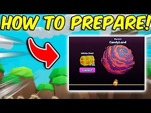 HOW to PREPARE for the NEW CANDYLAND UPDATE in BUBBLE GUM SIMULATOR INFINITY! (EASY SECRETS)