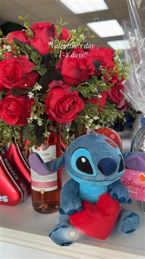 Antoni’s Florals on Instagram: "Calling all Stitch lovers 💙✨ Valentine’s Day just got cuter at Antonis! From adorable finds to the sweetest little gifts, there’s so much more in store to make her smile. The perfect surprise doesn’t always have to be big… just thoughtful 💝 Stop by and find the cutest Valentine’s gifts before they’re gone! 💌 COD | LINX | Credit Card | Direct Deposit | Zelle 📞 235-4569 | 752-2146 #AntonisFlorals #ValentinesDayGifts #StitchLovers #CuteFindsTT #ValentinesDayTT"