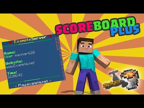 Minecraft Plugin Tutorial: ScoreboardPlus