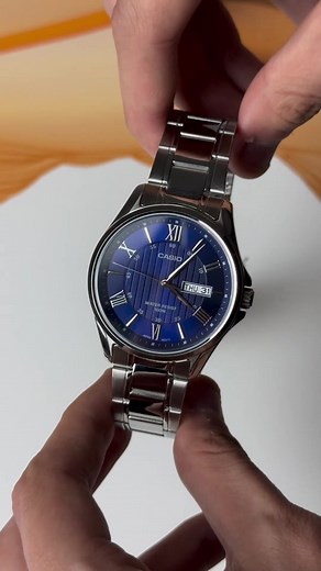 Casio Standard Analogue MTP-1384D-2AVDF Watch | Old Money Luxury Timepiece