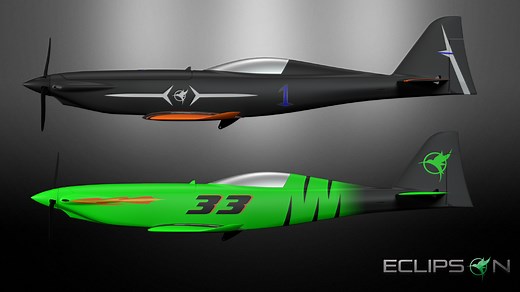 Eclipson Model R - 3D printed racer