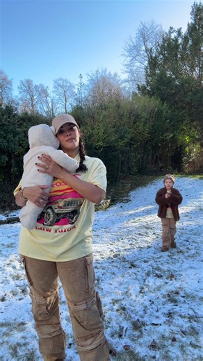 Captivating Dance in London Snow: A Winter Wonderland