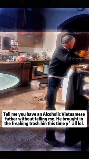 Tell me you have an Alcoholic Vietnamese father without telling me. He brought in the freaking trash bin this time y’all lol. He usually just throws it all on the floor or in the front yard. If any of y’all can relate or share some stories, please lmk so I don’t feel alone. This has been my entire life lol. I need comedic relief or I will go crazy 🤪 #vietnamese #vietnam #beer #trauma