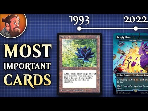 The Most Important Card from Every Year in Magic: the Gathering (MTG)