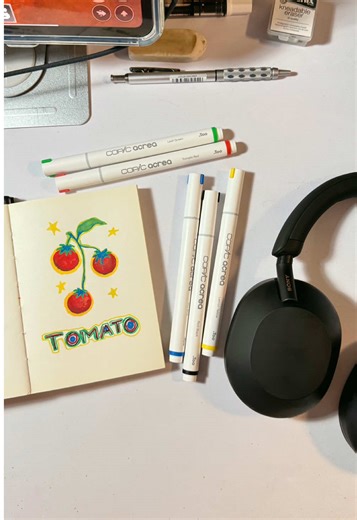 Exploring COPIC ACREA Acrylic Markers for Drawing