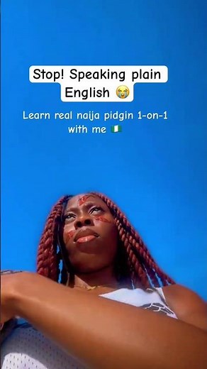 Learn pidgin English fast! 🇳🇬1-on-1 Coaching with Ezinoma