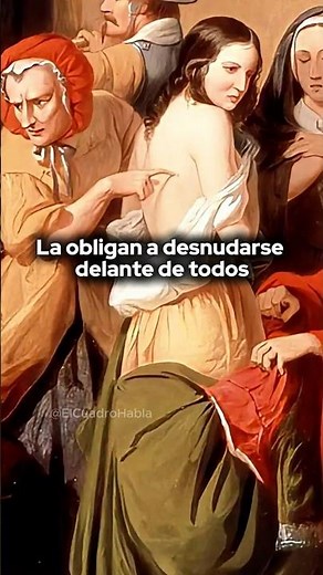 Lo que le hicieron en nombre de la justicia #historiadelarte #emotional