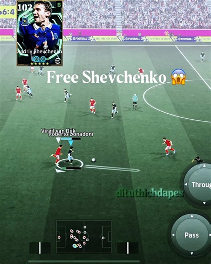 New Shevchenko BulletHeader 😱🤯 #pes #efootball #football #efootballmobile #fyp