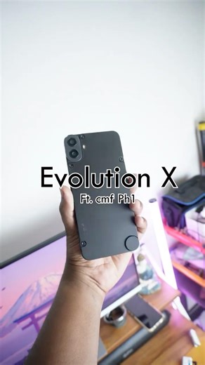 Feeling Evolution X 11.6.2 on cmf Phone 1 - Latest Android 16 QPR 2