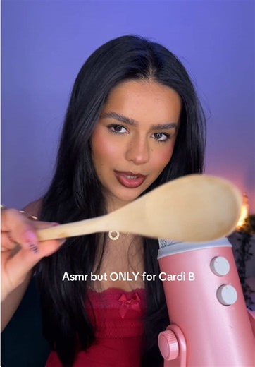 ASMR Only for Cardi B - Mic Brushing & Singing