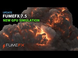 FumeFX 7.5 GPU Fluid Simulation - 3ds max plug-in