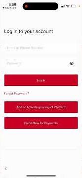 How to unlock rapid! PayCard?