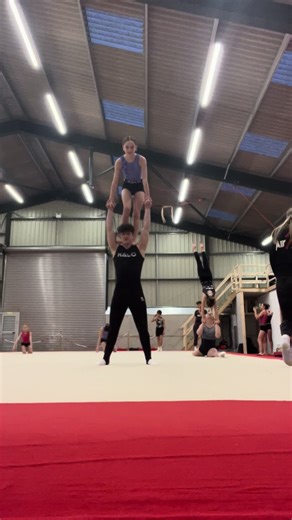 Final Training Session as a Mixed Pair