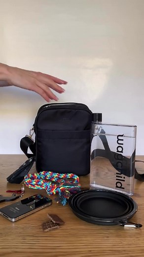 The MUST HAVE walkie bag for fashion-forward dog mums 🐶💁‍♀️💅🐾 includes: ⚡️ Insulated Waterproof Section for Bottle & Bowl ⚡️ Magnetic Treat Pocket for Quick Access ⚡️ Built-in Poop Bag Dispenser ⚡️ Sections for phone, keys, cards and bits #wagchild #walkies🐾 #dogmum #dogmumlife #dogwalkingessentials #dogadventures #dogmom #dogtraining