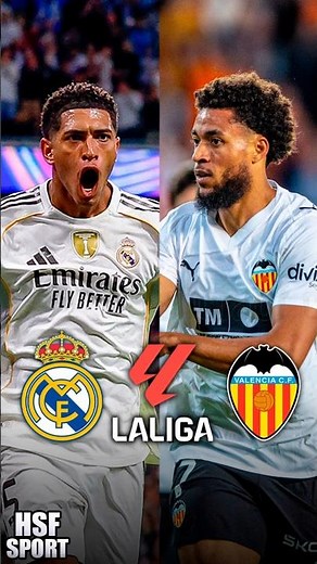 When does Real Madrid play Valencia in La Liga and where can you watch the match live? #shorts