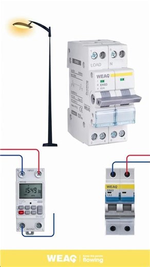 MTS Changeover Switch Dual Circuit Control: Time Relay & MCB Wiring Explained.