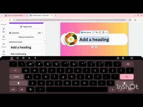 How to make YouTube Banner in Canva? | For Beginners | Canva with Anusha |