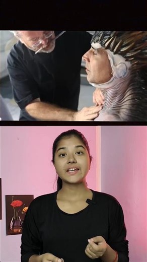 How Prosthetic makeup used in films !!