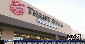 Salvation Army's new midtown Tulsa thrift store giving men a second chance