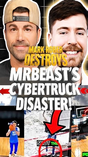 Mark Rober DESTROYS MrBeast’s Cybertruck Disaster! #MrBeast #MarkRober #Cybertruck #TeslaCybertruck #MrBeastChallenge #50YouTubers #MrBeastVs #YouTubeShorts #MrBeastVideo #ElonMusk #TeslaFail #TrendingShorts #ViralShorts #YouTubeTrending #MrBeastMoments | Predict Forecast