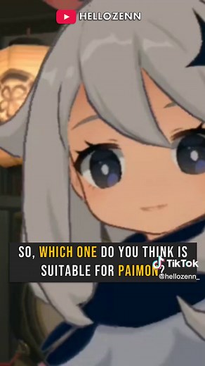 The Many Names of Paimon in Genshin Impact