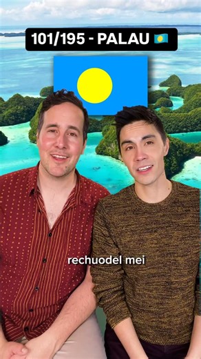 Sam Tsui | Who knew the national anthem of Palau was so beautiful? This is “Belau Rekid” - where to next?? #Palau #palauanmusic #micronesia #oceania... | Instagram