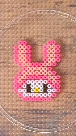 DIY Sanrio Fuse Bead Easy Craft Ideas - My Melody! 🐰