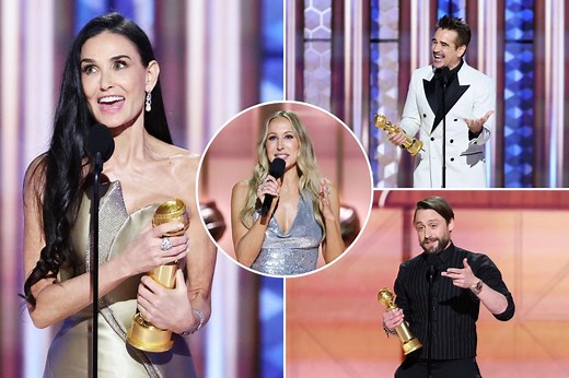 Golden Globes 2025: Full list of nominees and winners
