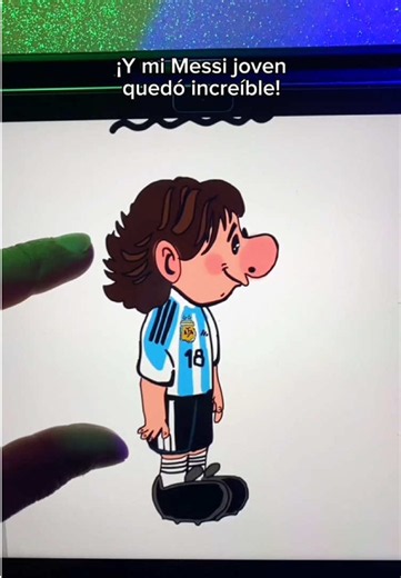 ¿Por qué no lo hizo? 😳⚽️ #messi #goat #drawing #viral #challenge App Artworkout