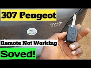 Que faire si la télécommande de la Peugeot 307 ne fonctionne plus