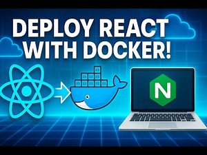 Deploying a React App with Docker & Nginx | Full Guide (Build, Push & Run Anywhere)