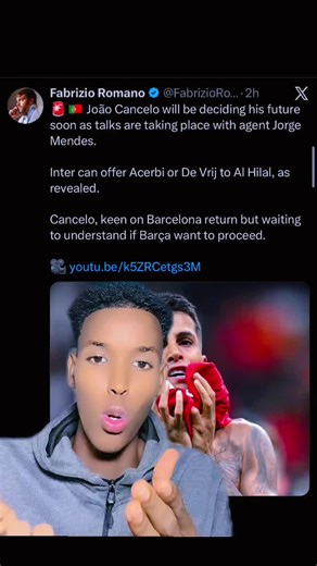 ‏Cancelo warkisa wuu cadyahy 🥶#fcbarcelona #sportstiktok