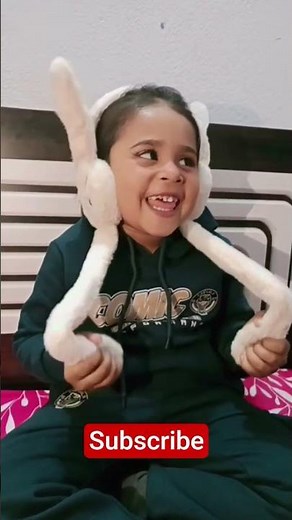 Baby laughing