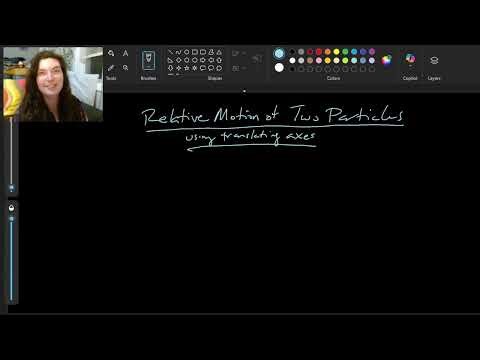 Relative Motion of Two Particles - ENG 212 Dynamics - Lesson 8