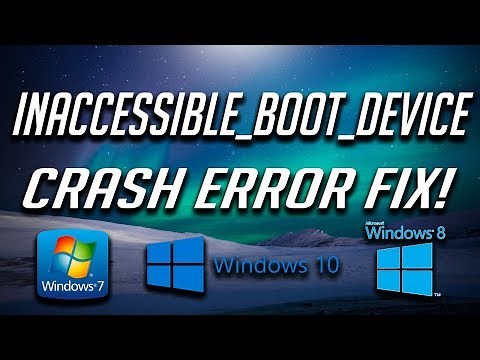How to Fix INACCESSIBLE_BOOT_DEVICE in Windows 10/8/7 - 2021 Solution