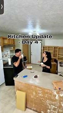 Husband Almost Falls During Kitchen Demo - Family Renovation Chaos! 😱