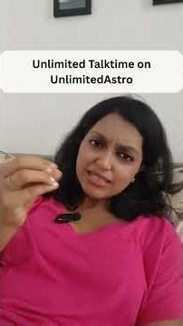 Say NO to per minute charges on astro apps | Use UnlimitedAstro for Unlimited Talktime