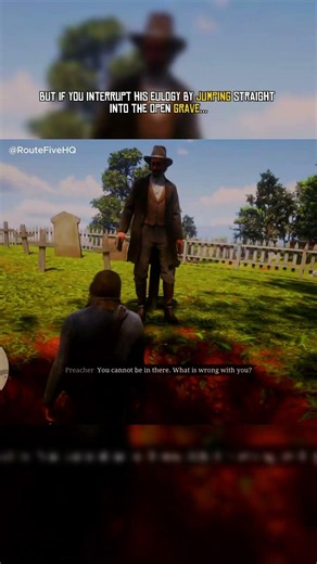 What Happens If You Jump Into an Open Grave in RDR