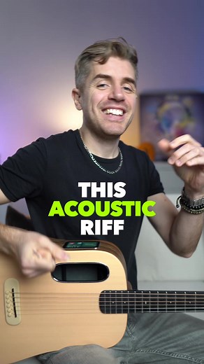 This acoustic guitar riff sounds awesome 🎸🔥 #guitar #riff #beautiful #music | Marco Cirillo Guitar