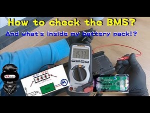 Dead BMS! How to test it? & what's inside my 52V battery pack?
