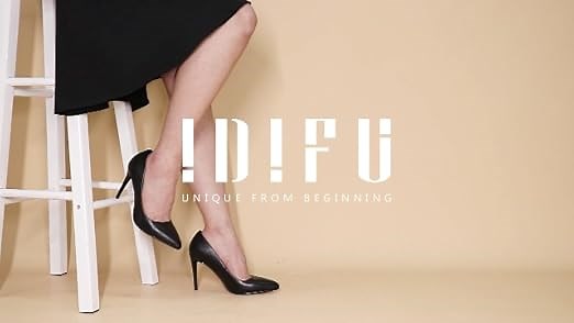 IDIFU IN4 Classic Pointed Toe High Heels Pumps