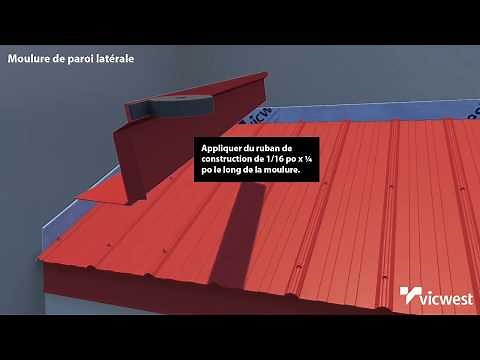 Vicwest Solin de paroi latérale