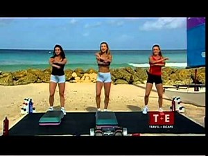 Step Workout with Shelly McDonald Joanna and Caroline pt2