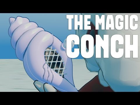 How to 3D model "THE MAGIC CONCH" - (Asset Saturday)
