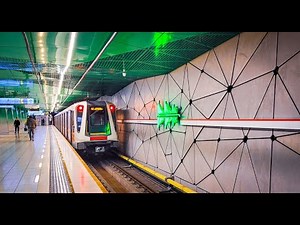 Warsaw Metro 2022. Whole M2 Line Brodno - Bemowo