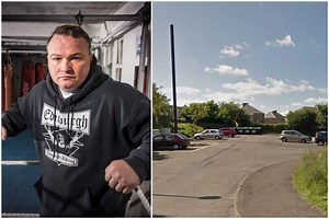 Cops probing alleged murder of Bradley Welsh seal off car park near Edinburgh