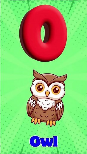 Letter O #toddlers #kidssong #preschool #abcd #abcssong