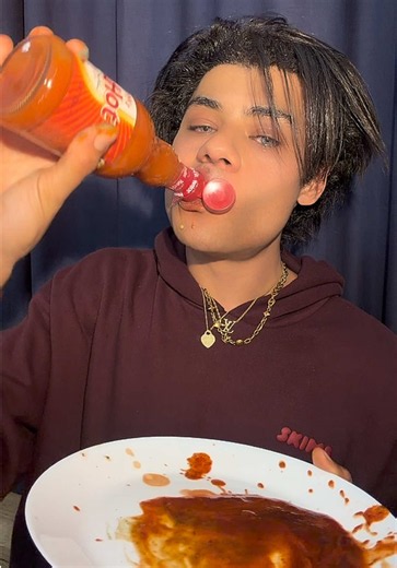 Spicy Mukbang: When Hot Sauce is Basically Water to Me 🥵