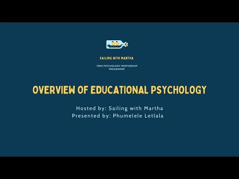 Overview of Educational Psychology